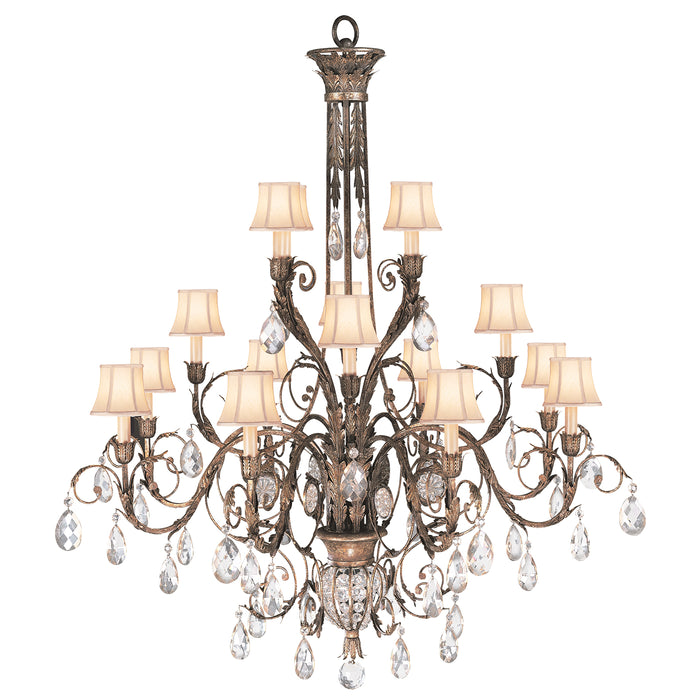 Fine Art 136740ST 16 Light Chandelier, Gold