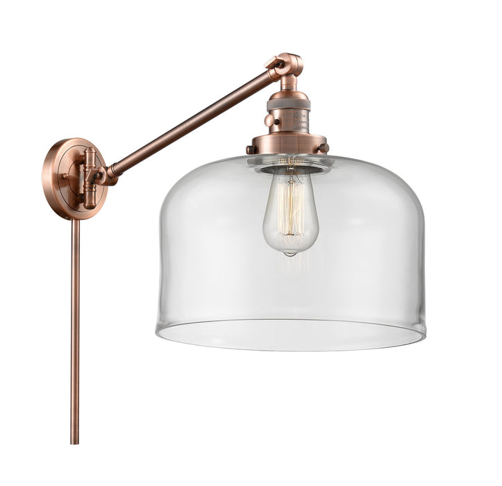Innovations 237-AC-G72-L-LED LED Swing Arm Lamp, Antique Copper