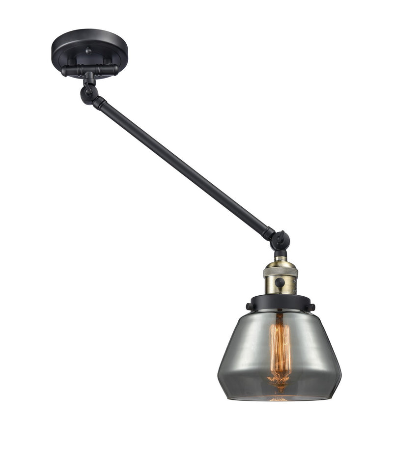 Innovations 237-BAB-G173-LED LED Swing Arm Lamp, Black Antique Brass
