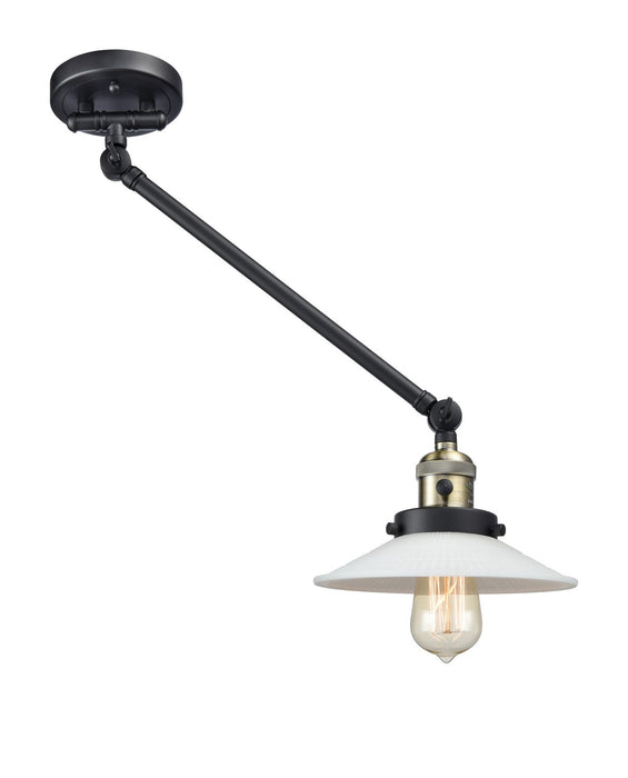Innovations 237-BAB-G1-LED LED Swing Arm Lamp, Black Antique Brass