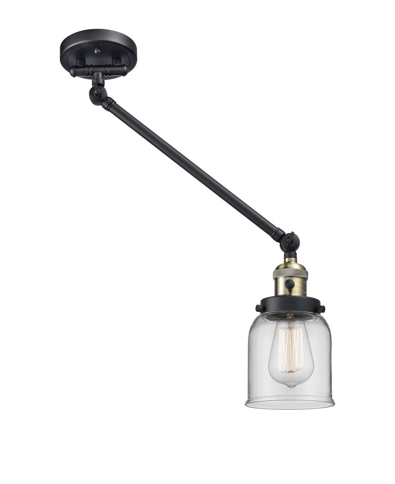 Innovations 237-BAB-G52-LED LED Swing Arm Lamp, Black Antique Brass
