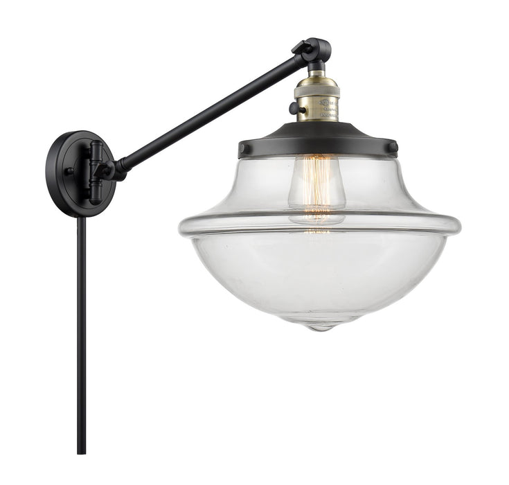 Innovations 237-BAB-G542-LED LED Swing Arm Lamp, Black Antique Brass