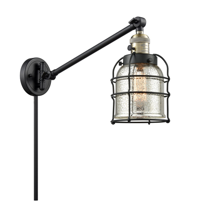 Innovations 237-BAB-G58-CE-LED LED Swing Arm Lamp, Black Antique Brass