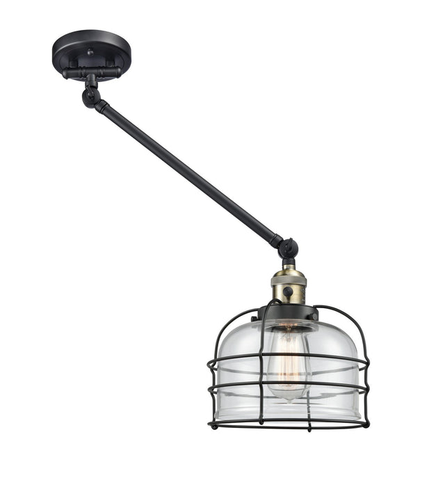 Innovations 237-BAB-G72-CE-LED LED Swing Arm Lamp, Black Antique Brass