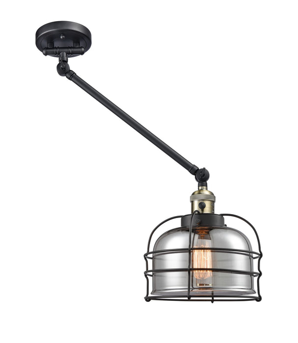 Innovations 237-BAB-G73-CE-LED LED Swing Arm Lamp, Black Antique Brass