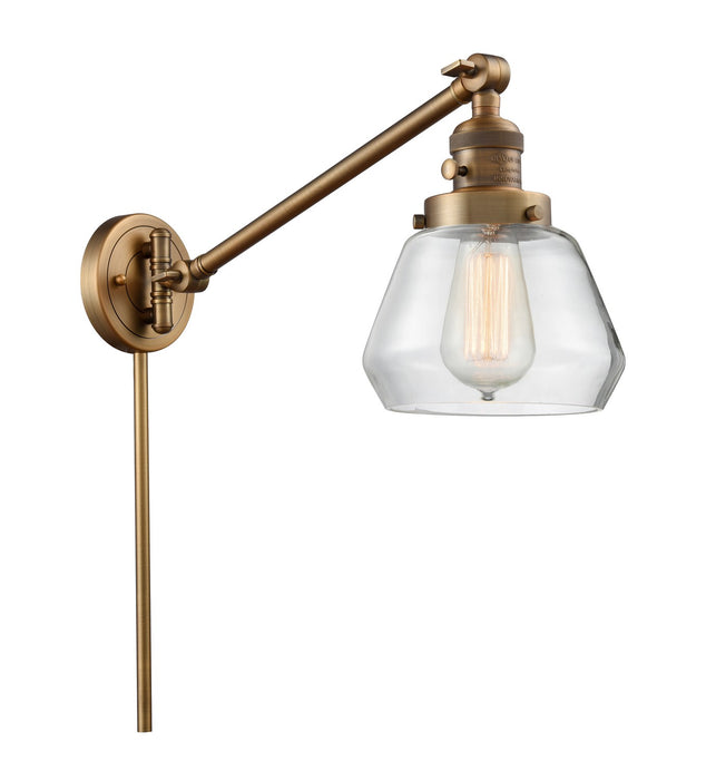 Innovations 237-BB-G172-LED LED Swing Arm Lamp, Brushed Brass