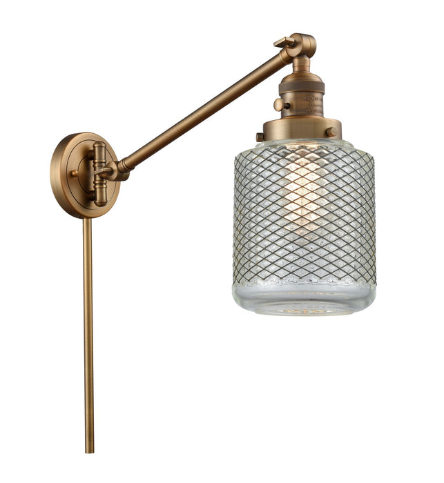 Innovations 237-BB-G262-LED LED Swing Arm Lamp, Brushed Brass