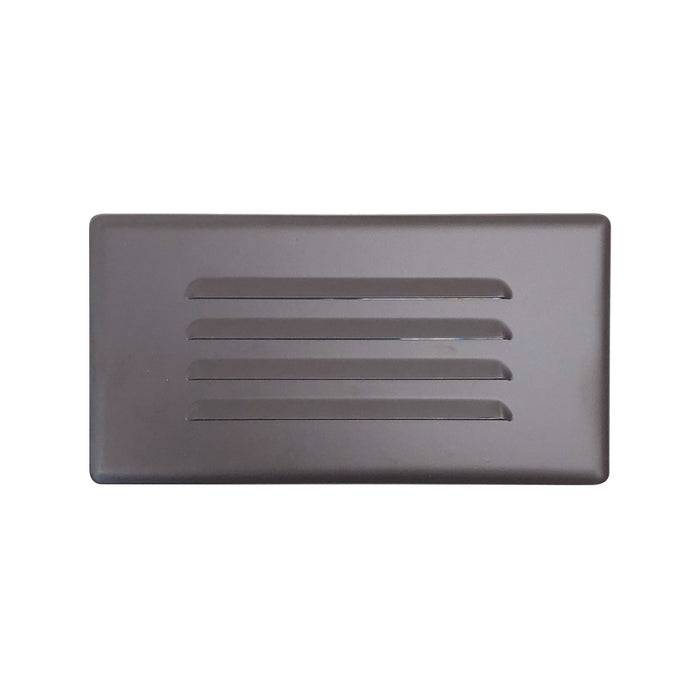 Nora Lighting NSI-601BZ Step 2W LED Louver, Bronze