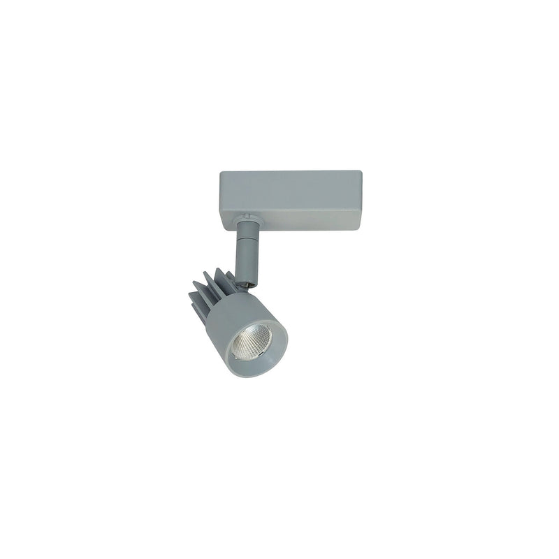Nora Lighting NTE-850L930X10AS LED Track Head, 10W, 90+ Cri, Spot/Flood,, Silver