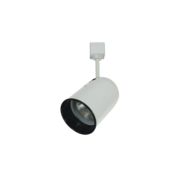 Nora Lighting NTH-105W/L Rd Back Cyl Par20 Wh,Bk Baf "L, White