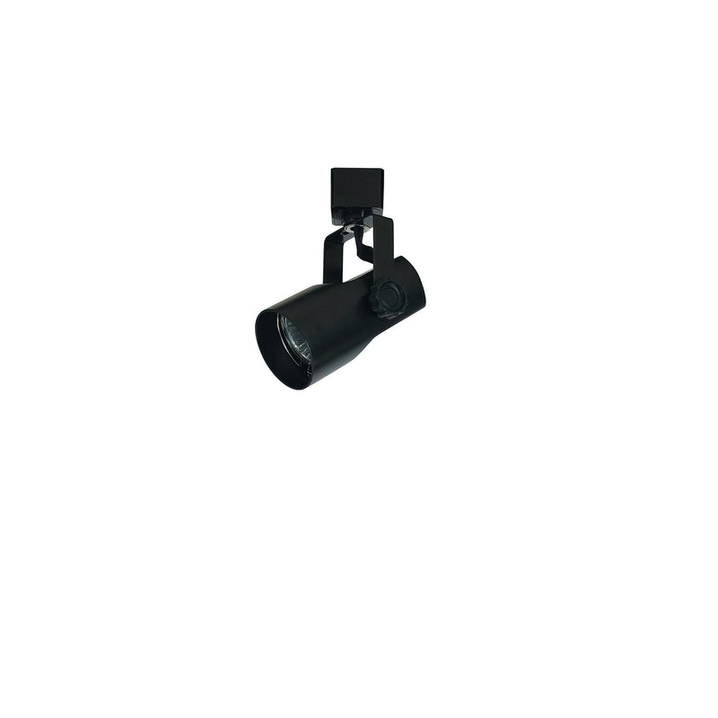 Nora Lighting NTH-695B/L Telescop Track Head, Line Voltage, Mr16 Gu10, L-Style, Black