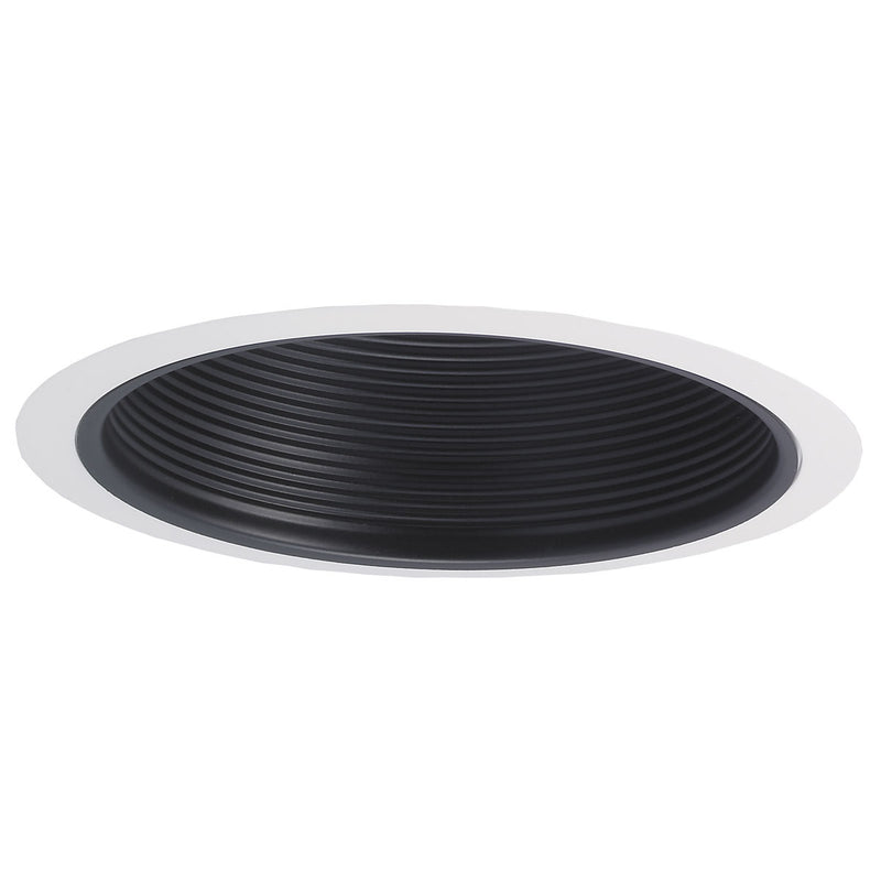 Nora Lighting NTM-30 6" Br/Par30 Stepped Baffle W/ Plastic Ring