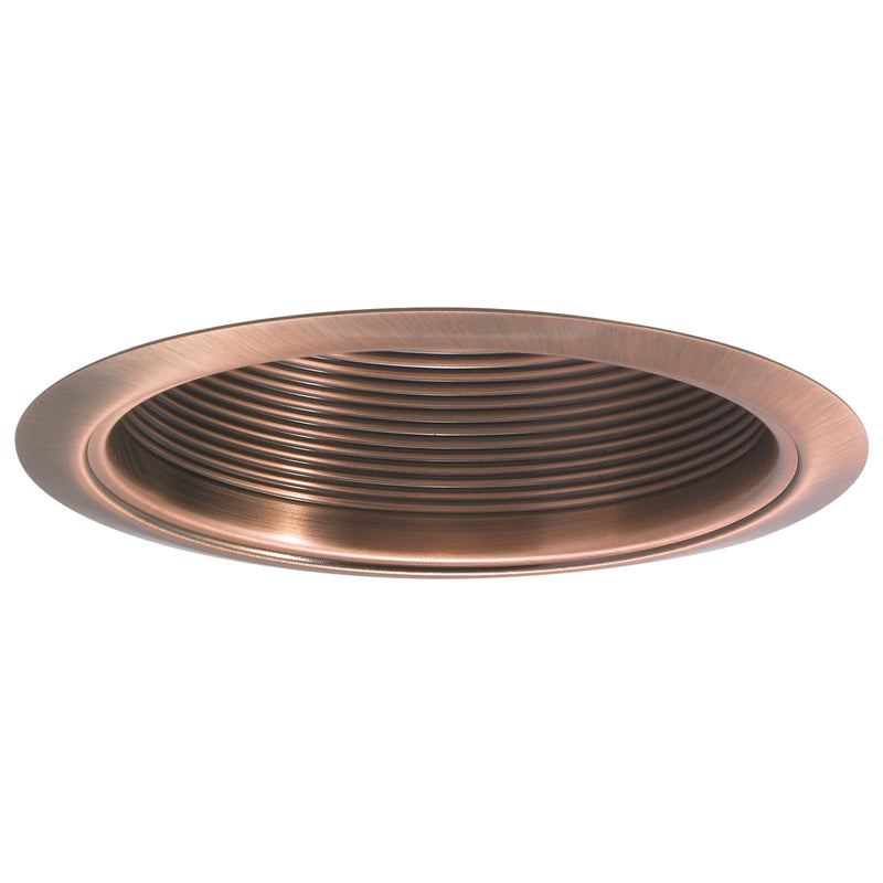 Nora Lighting NTM-33 6" Br/Par30 Stepped Baffle W/ Metal Ring