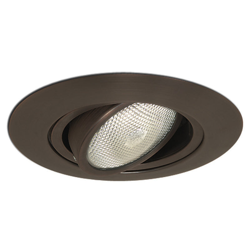 Nora Lighting NTM-52BZ 6" Par30 Gimbal Ring W/ Metal Trim, Bronze