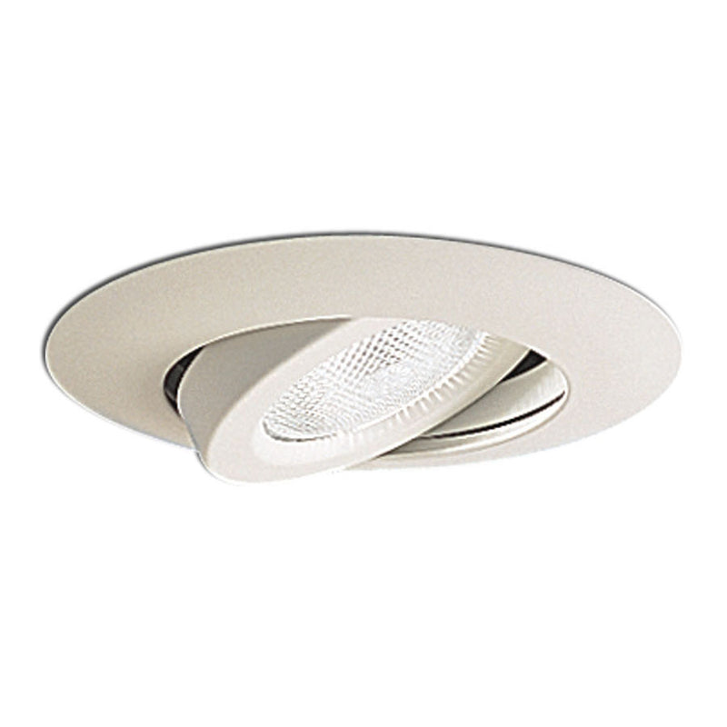 Nora Lighting NTM-52W 6" Par30 Gimbal Ring W/ Metal Trim