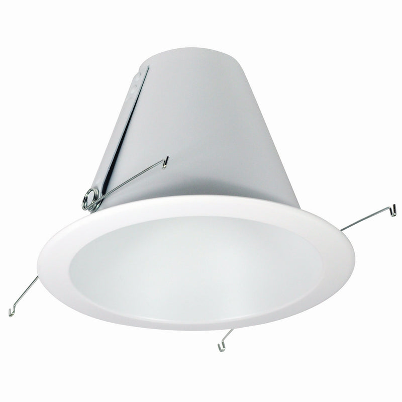 Nora Lighting NTM-710WAL 6" Air-Tight Aluminum Cone Reflectorector, White