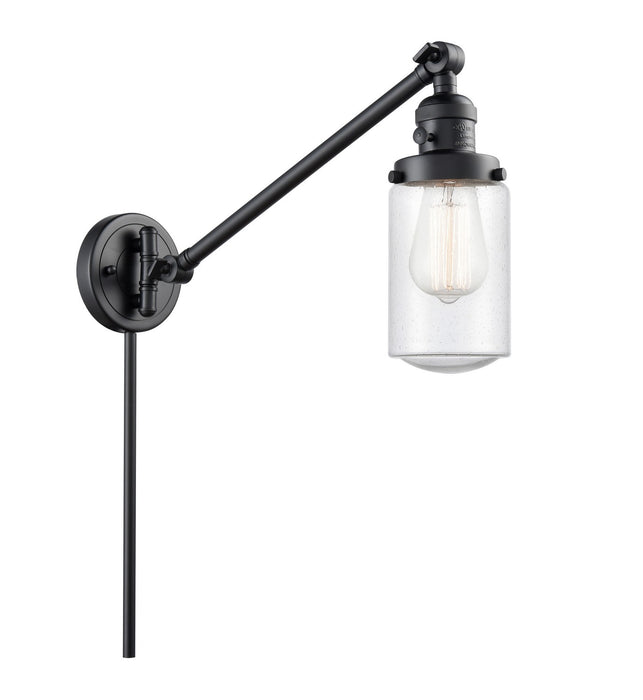 Innovations 237-BK-G314-LED LED Swing Arm Lamp, Matte Black