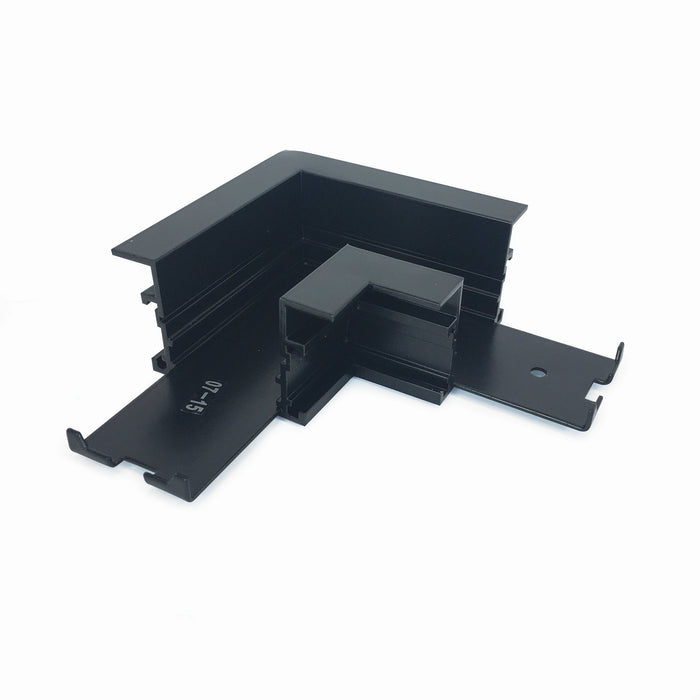 Nora Lighting NTRT-13B L Connector For Recessed Track, 1 Or 2 Circuit Track