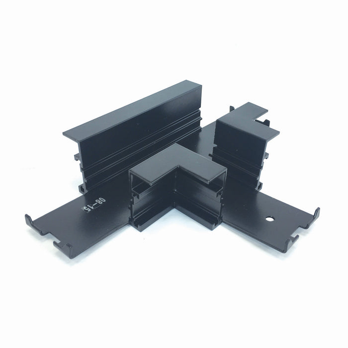 Nora Lighting NTRT-14B T Connector For Recessed Track, 1 Or 2 Circuit Track