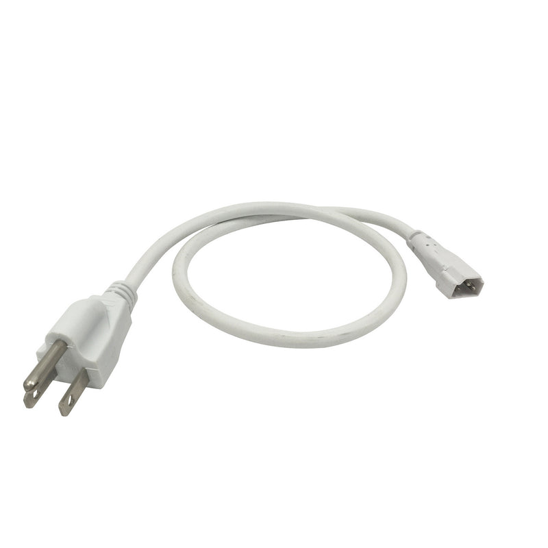 Nora Lighting NULSA-106 6 Ft. 3-Wire Cord And Plug, White