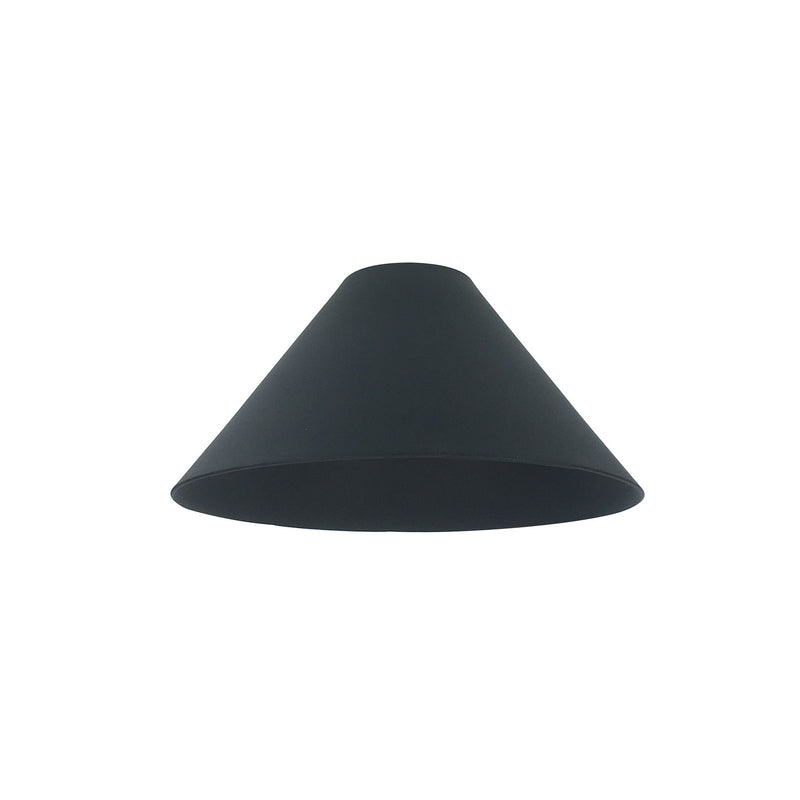 Nora Lighting NYLM-2CONEBB Fixture Shade, Black