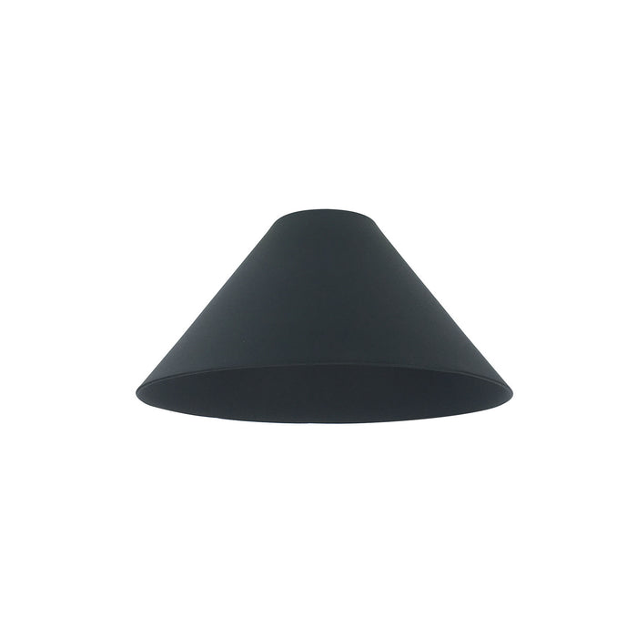 Nora Lighting NYLM-2CONEBB Fixture Shade, Black