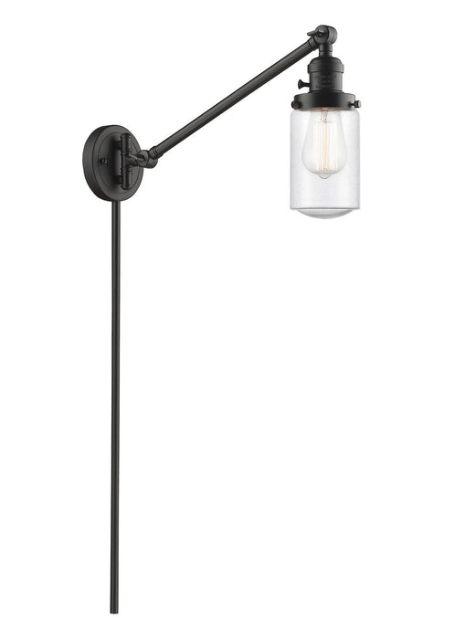 Innovations 237-OB-G314-LED LED Swing Arm Lamp, Oil Rubbed Bronze