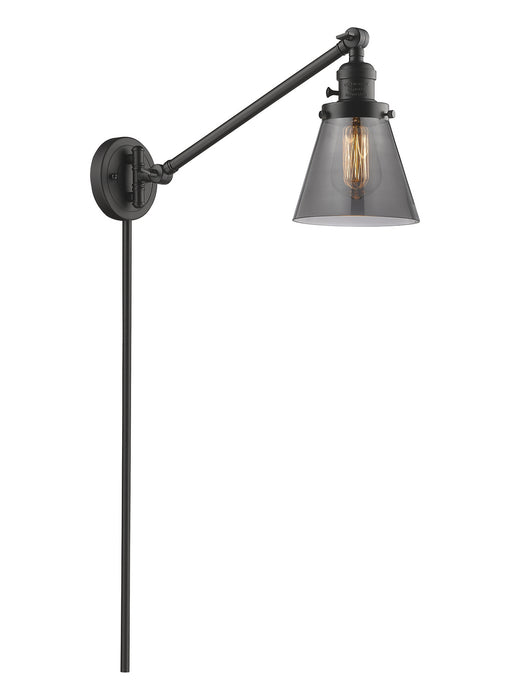 Innovations 237-OB-G63 One Light Swing Arm Lamp, Oil Rubbed Bronze