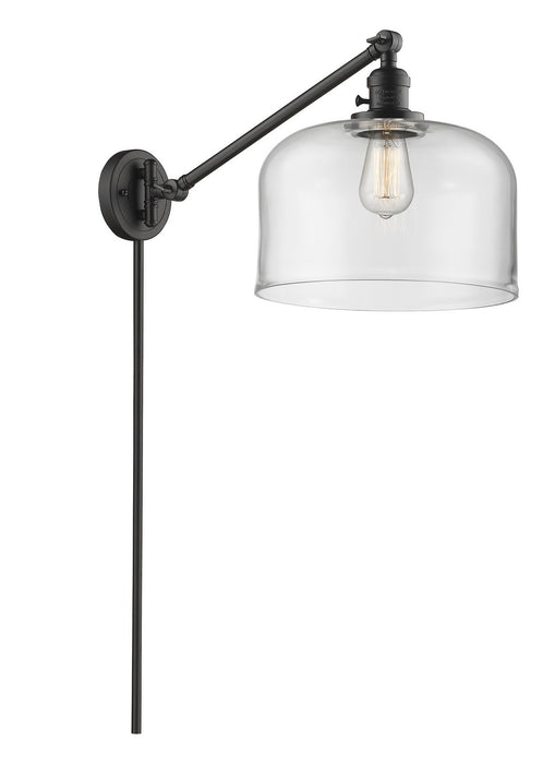 Innovations 237-OB-G72-L One Light Swing Arm Lamp, Oil Rubbed Bronze