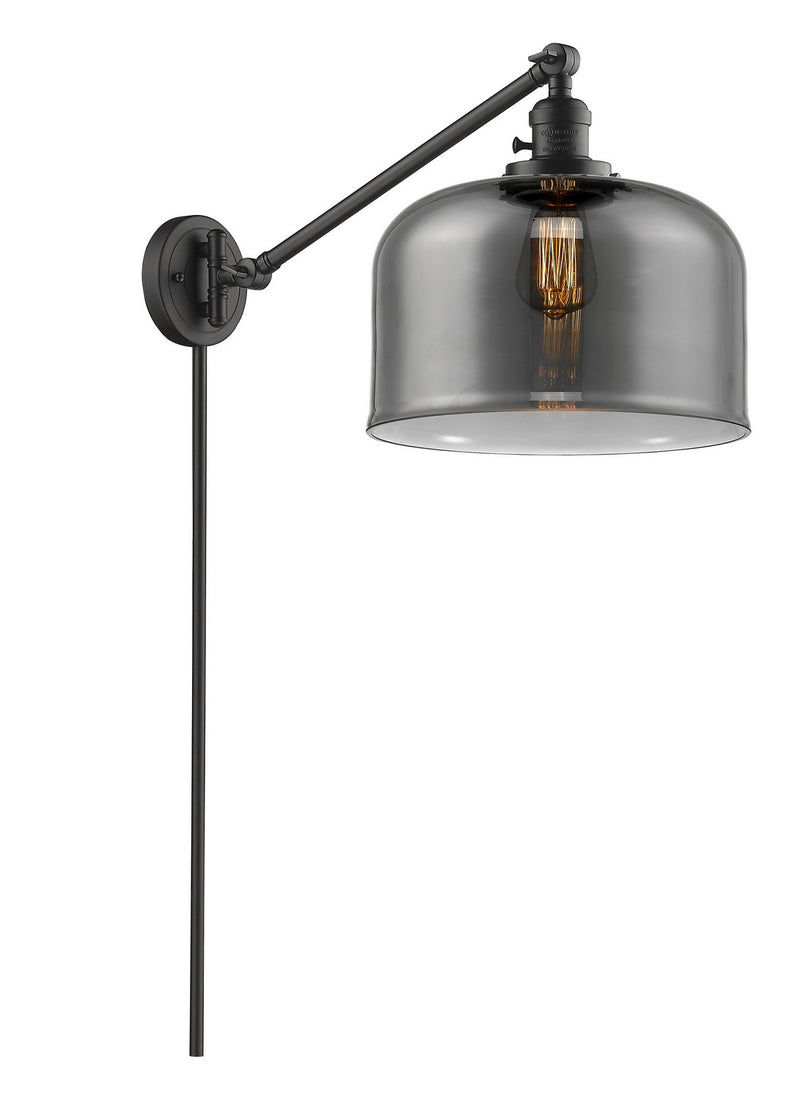 Innovations 237-OB-G73-L-LED LED Swing Arm Lamp, Oil Rubbed Bronze