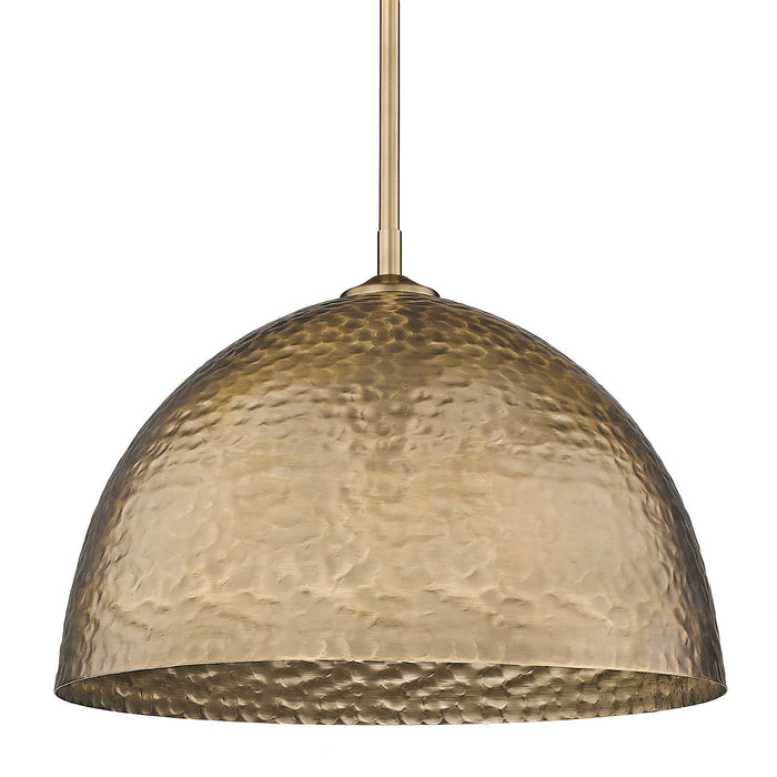 Golden 6950-L MBS One Light Pendant, Modern Brass