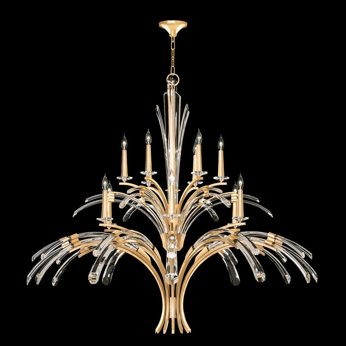 Fine Art 782040-2ST 12 Light Chandelier, Gold