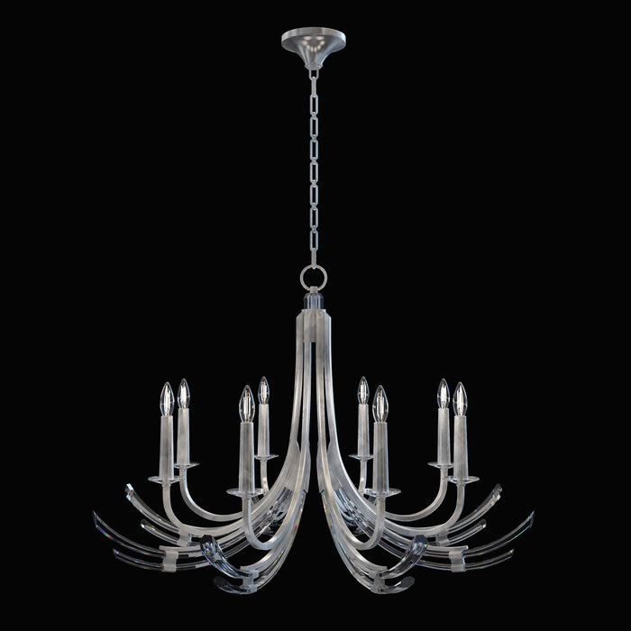 Fine Art 782140-1ST Eight Light Chandelier, Silver