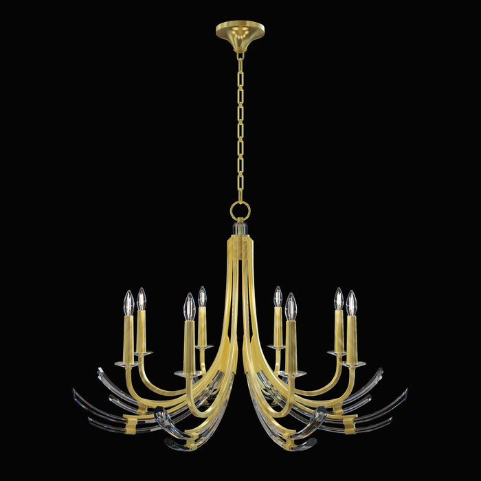 Fine Art 782140-2ST Eight Light Chandelier, Gold