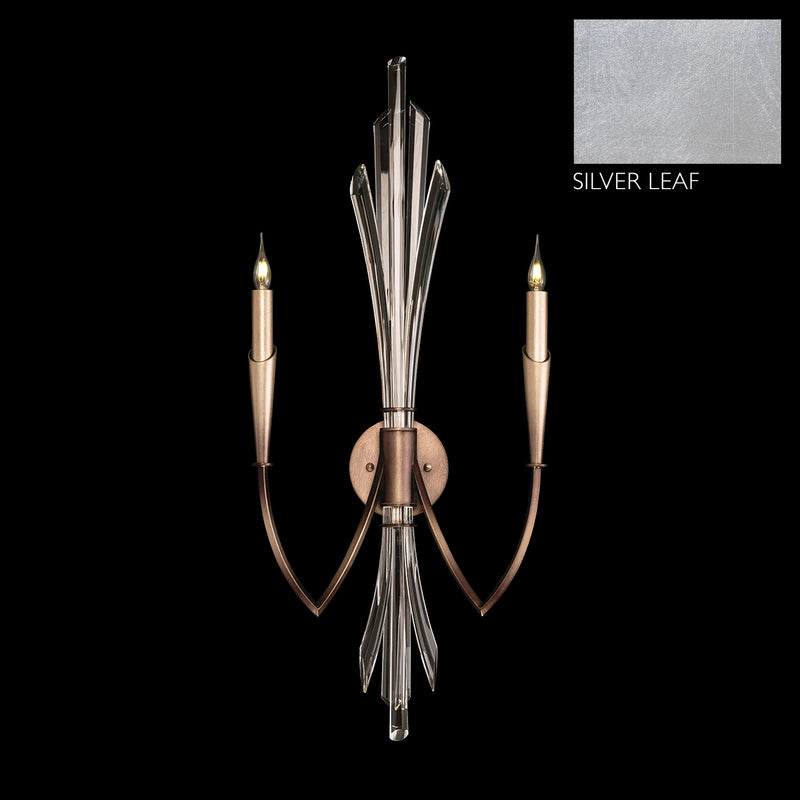 Fine Art 782350-1ST Two Light Wall Sconce, Silver