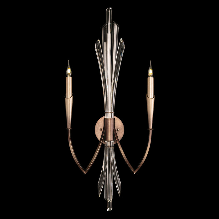 Fine Art 782350-3ST Two Light Wall Sconce, Bronze