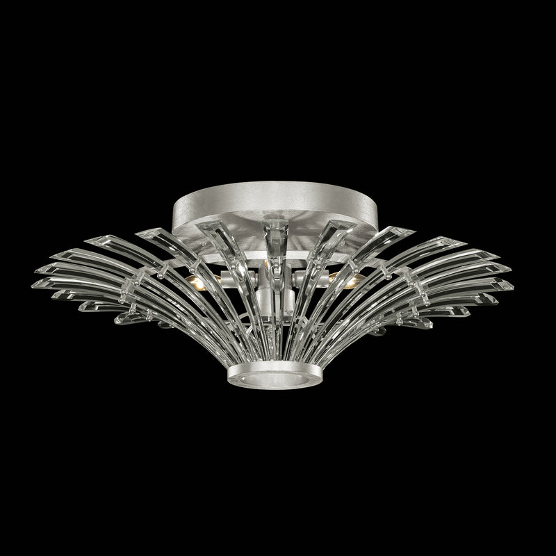 Fine Art 782440-1ST Four Light Flush Mount, Silver