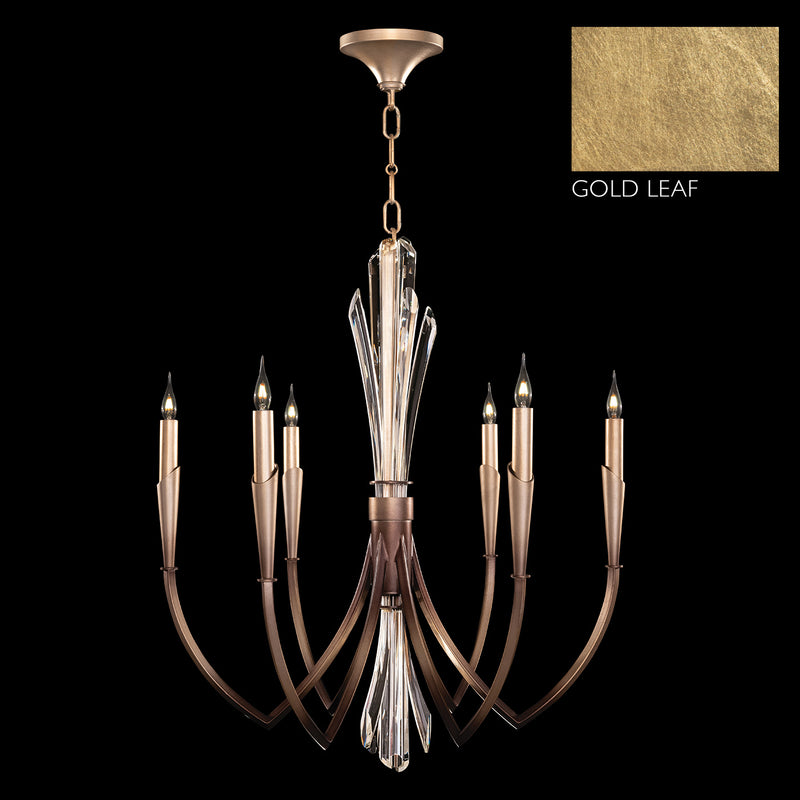 Fine Art 782540-2ST Six Light Pendant, Gold