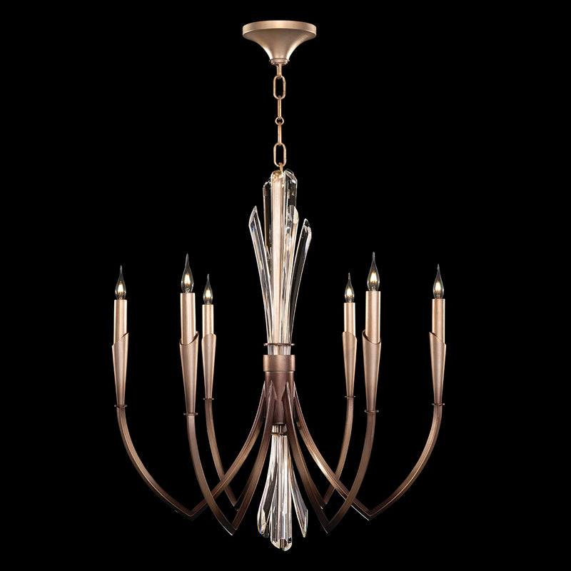 Fine Art 782540-3ST Six Light Pendant, Bronze
