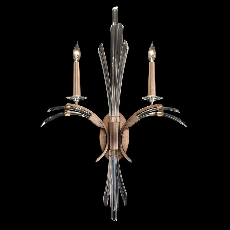 Fine Art 782750-3ST Two Light Wall Sconce, Bronze