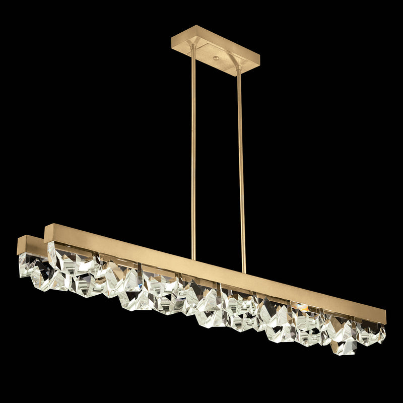 Fine Art 927440-2ST LED Linear Pendant, Gold