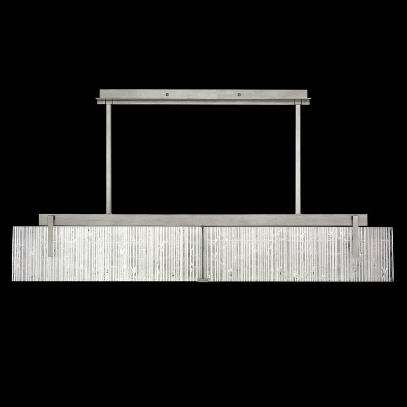 Fine Art 928040-25ST LED Linear Pendant, Silver