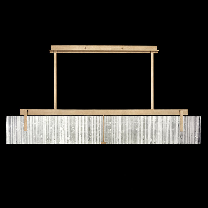 Fine Art 928040-35ST LED Linear Pendant, Gold