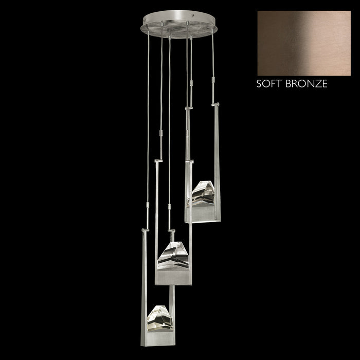 Fine Art 928440-3ST LED Pendant, Bronze