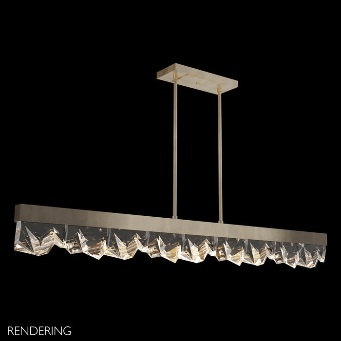 Fine Art 931340-3ST LED Linear Pendant, Bronze