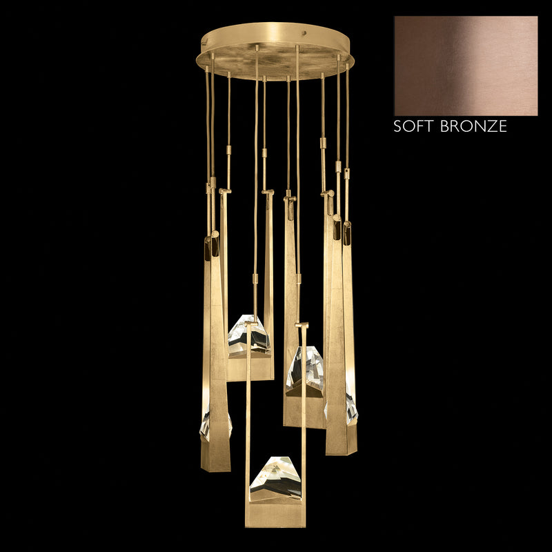 Fine Art 931940-3ST LED Pendant, Bronze