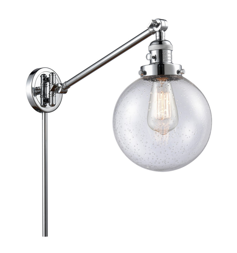Innovations 237-PC-G204-8-LED LED Swing Arm Lamp, Polished Chrome