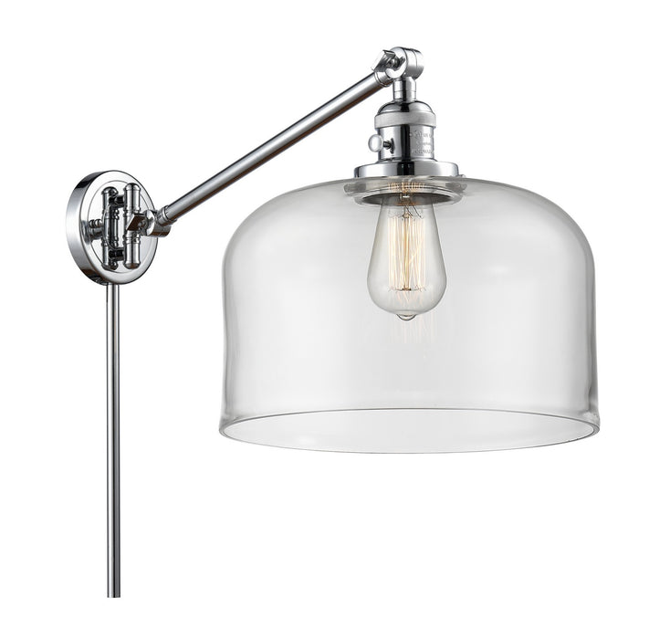 Innovations 237-PC-G72-L One Light Swing Arm Lamp, Polished Chrome