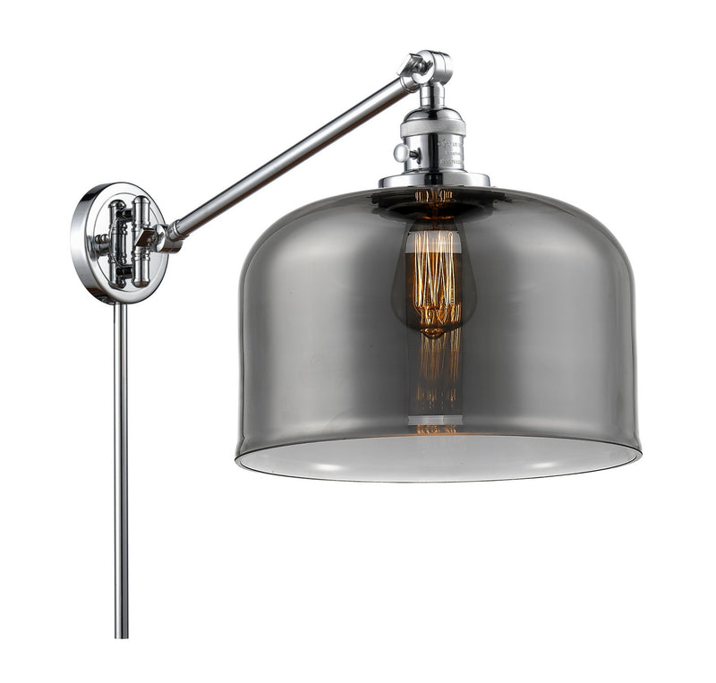 Innovations 237-PC-G73-L One Light Swing Arm Lamp, Polished Chrome