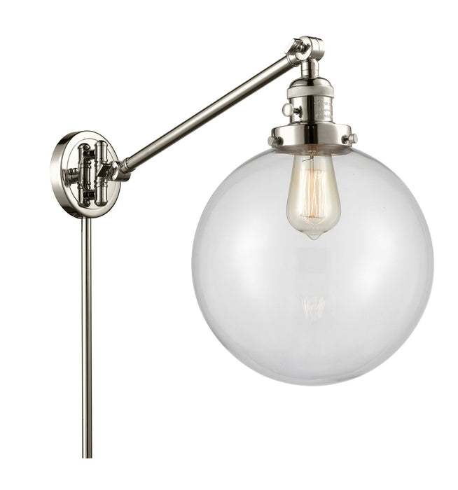 Innovations 237-PN-G202-10-LED LED Swing Arm Lamp, Polished Nickel